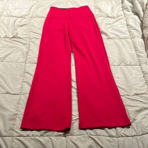 Hot Pink wide leg leggings
